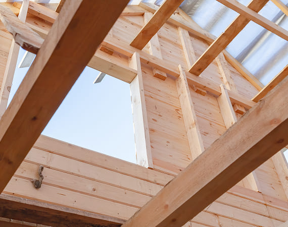 Installation charpente